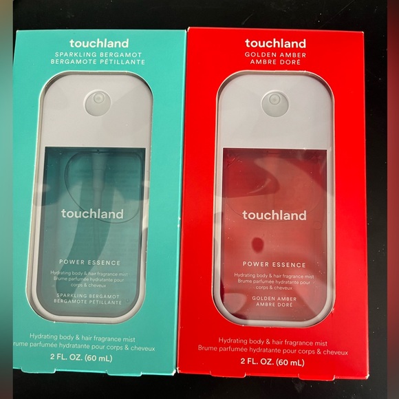 touchland Other - Touchland 2x Power Essence Hydrating Mist - Sparkling Bergamot & Golden Amber